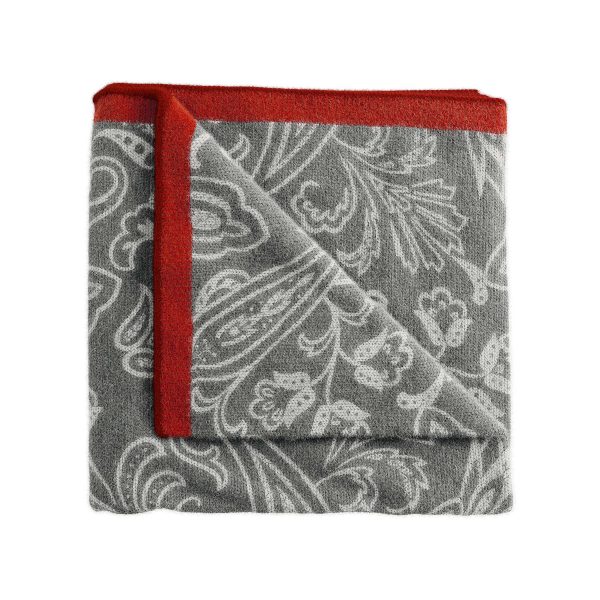 Bedeck of Belfast Siya Knitted Throw Grey | Bed Sava