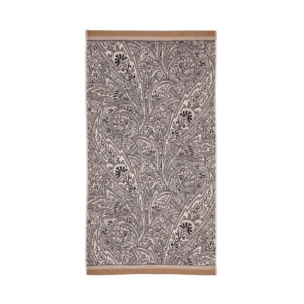Bedeck of Belfast Umma Bath Towel CharcoalLinen | Bed Sava