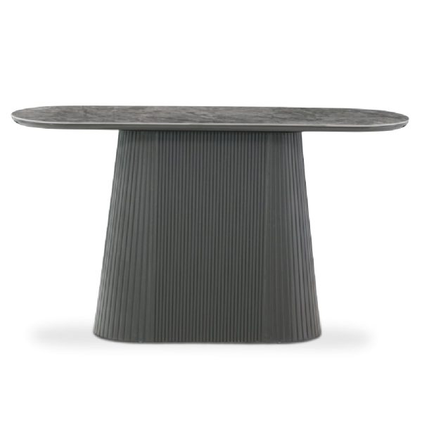 Bedford Sintered Stone Console Table In Grey | Bed Sava