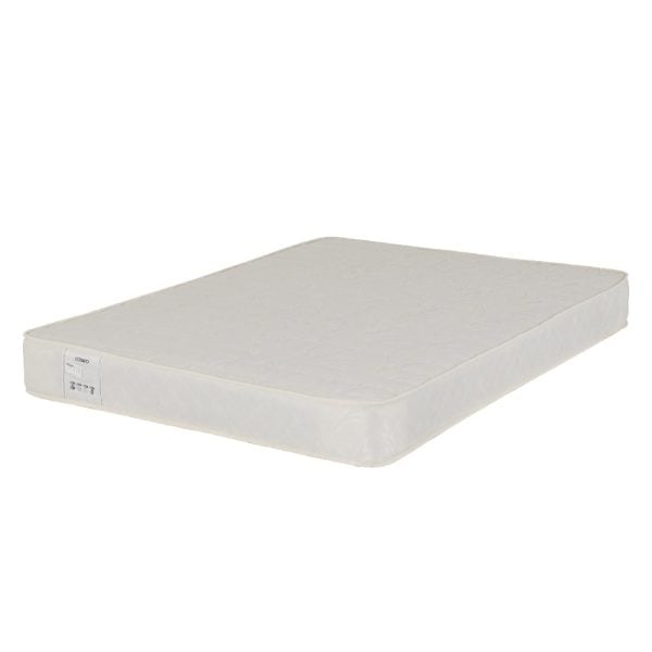 Bend Fabric Small Double Mattress In Cream | Bed Sava