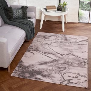 Bianco 185KA 160x225cm Luxury Rug In Dark Grey And Grey | Bed Sava