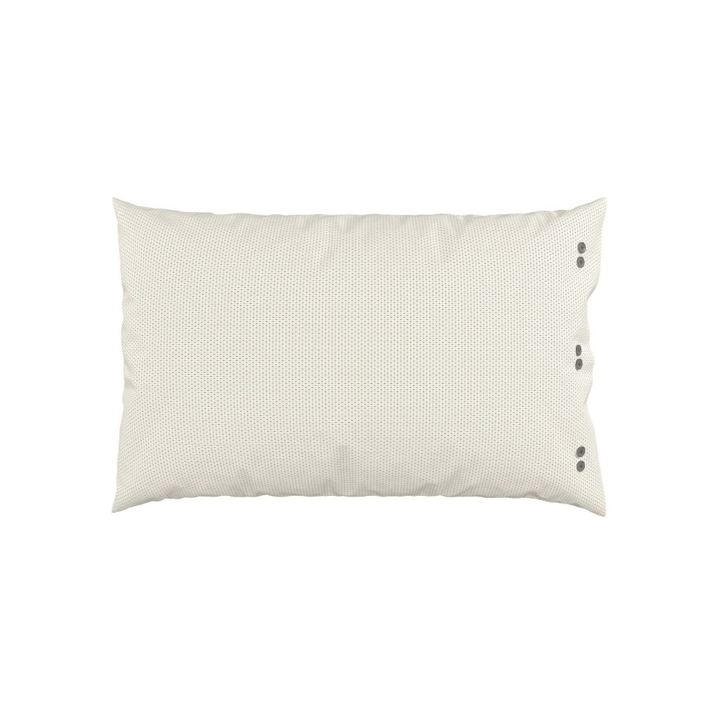 Bedeck of Belfast Ariane Pair of Standard Pillowcases, Charcoal & Linen