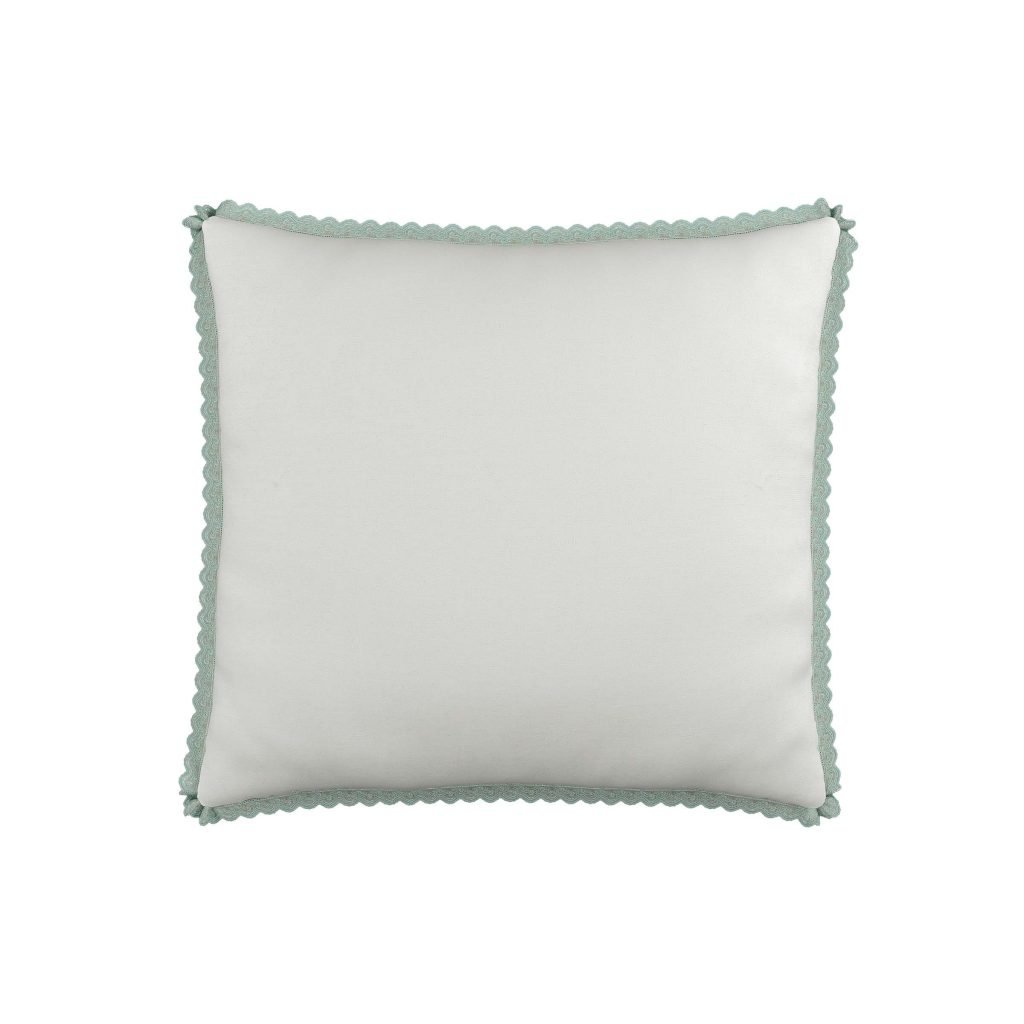 Bedeck of Belfast Clarence Pair of Square Oxford Pillowcases, Celadon