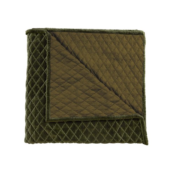 Bedeck of Belfast Clarence Throw Celadon | Bed Sava