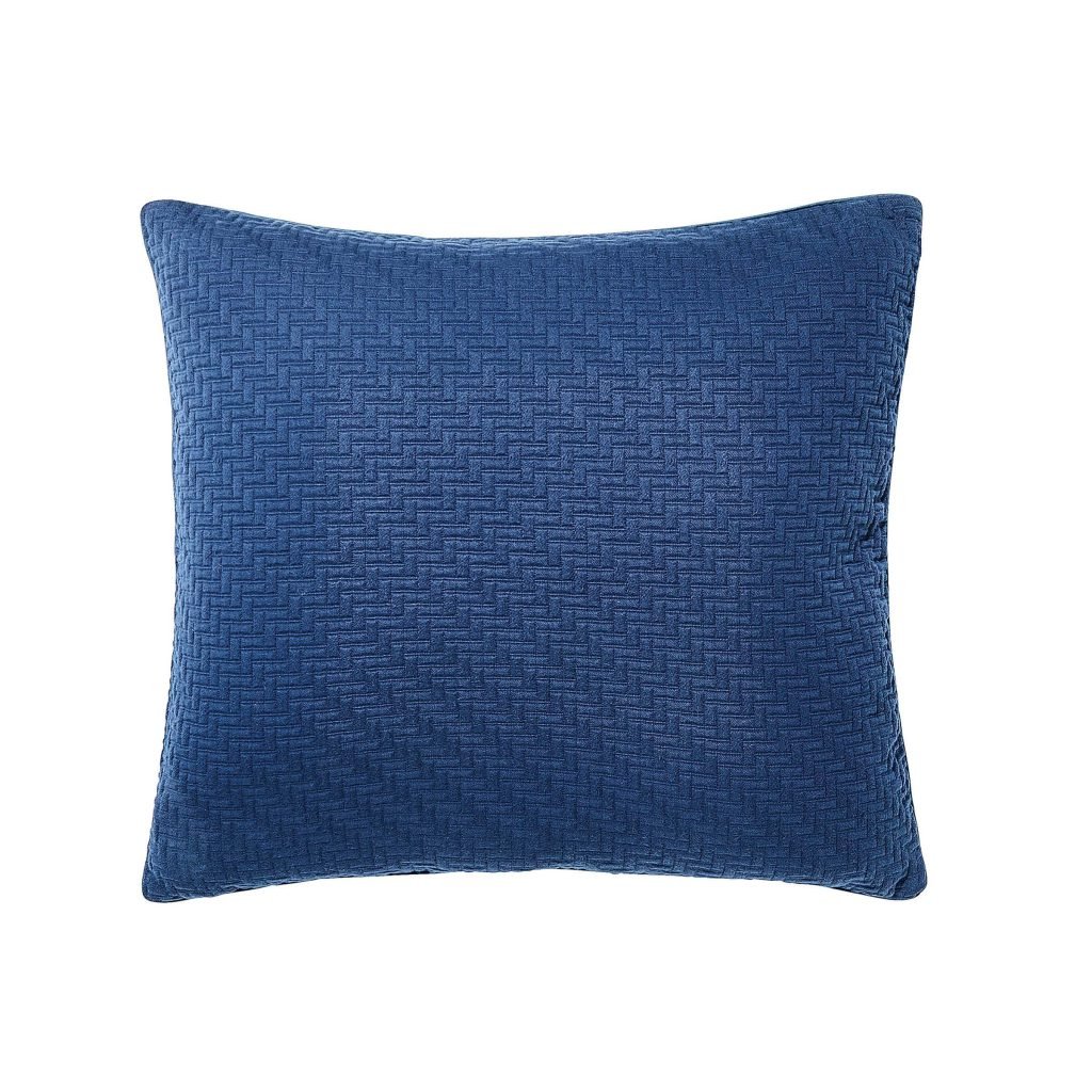 Bedeck of Belfast Fine Linens Andaz Cushion 50cm x 50cm, Midnight