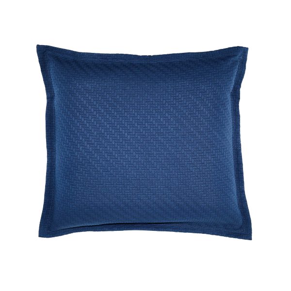 Bedeck of Belfast Fine Linens Andaz Sham Pillowcase Midnight | Bed Sava