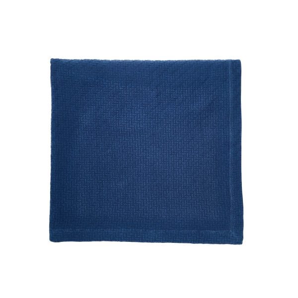 Bedeck of Belfast Fine Linens Andaz Throw Midnight | Bed Sava