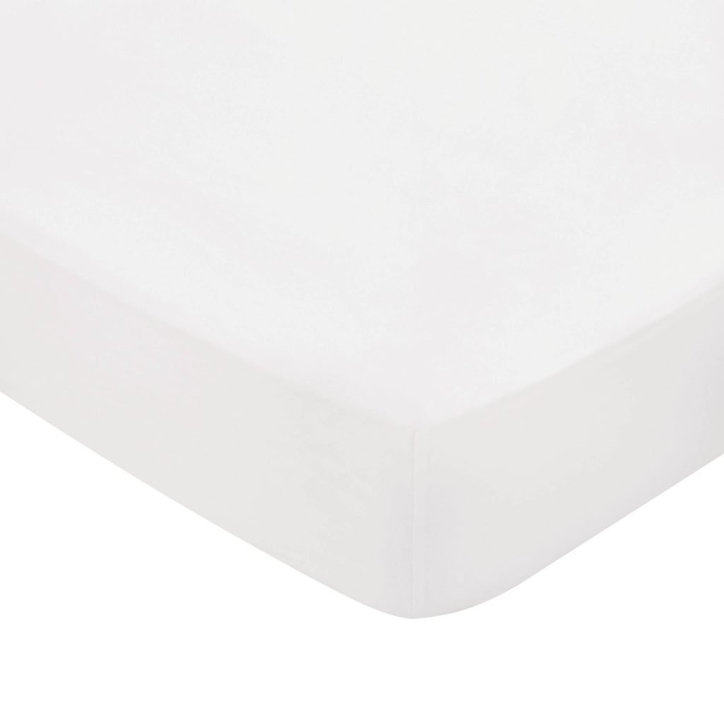 Bedeck of Belfast Fine Linens 1000 Thread Count Egyptian Cotton Double Fitted Sheet, Silver