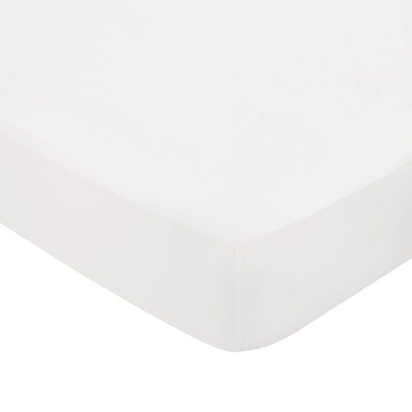 Bedeck of Belfast Fine Linens 1000 Thread Count Egyptian Cotton Double Fitted Sheet Silver | Bed Sava