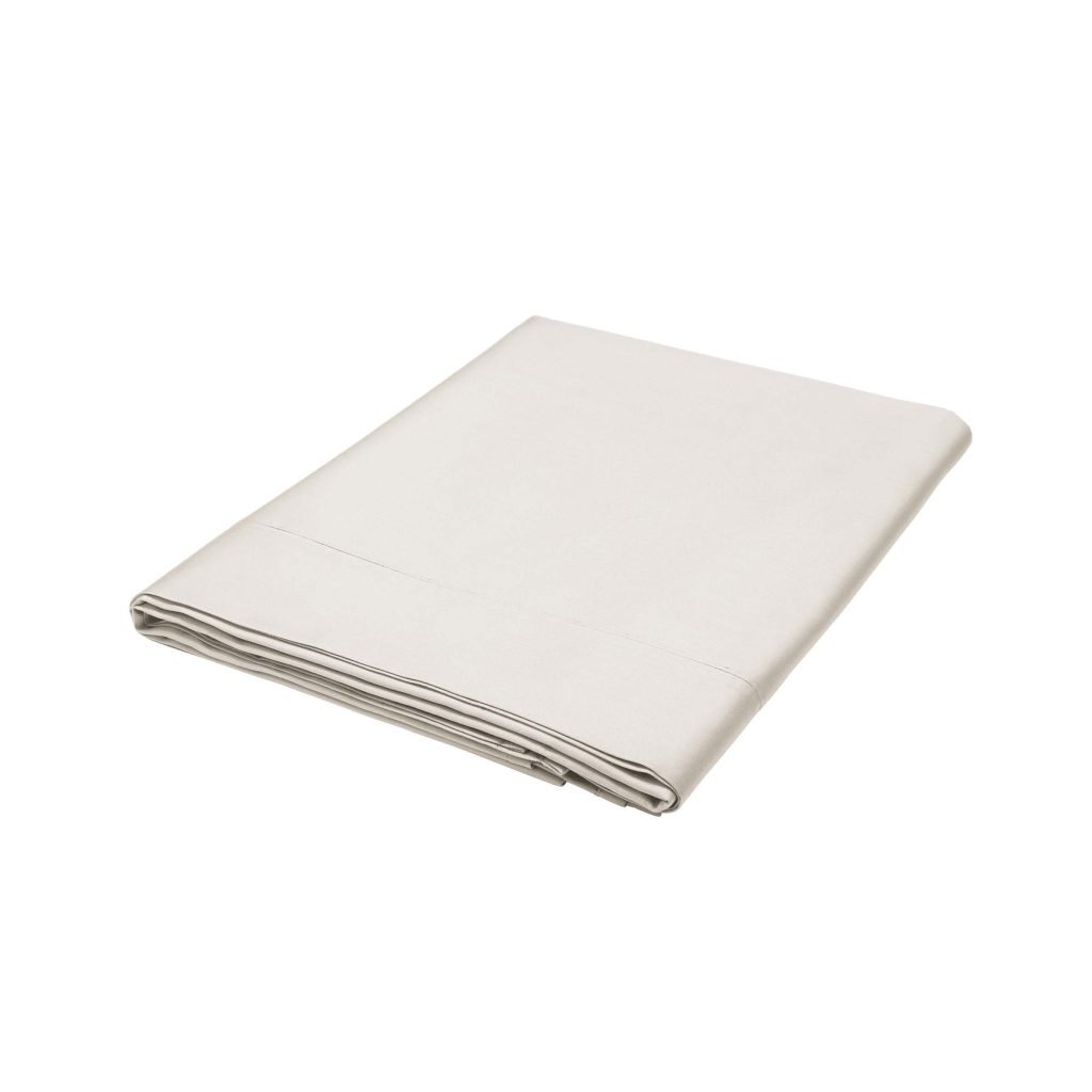 Bedeck of Belfast Fine Linens 600 Thread Count Egyptian Cotton Super Kingsize Flat Sheet, Cashmere