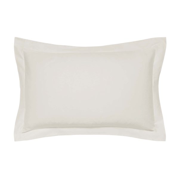 Bedeck of Belfast Fine Linens 600 Thread Count Egyptian Cotton Oxford Pillowcase Cashmere | Bed Sava