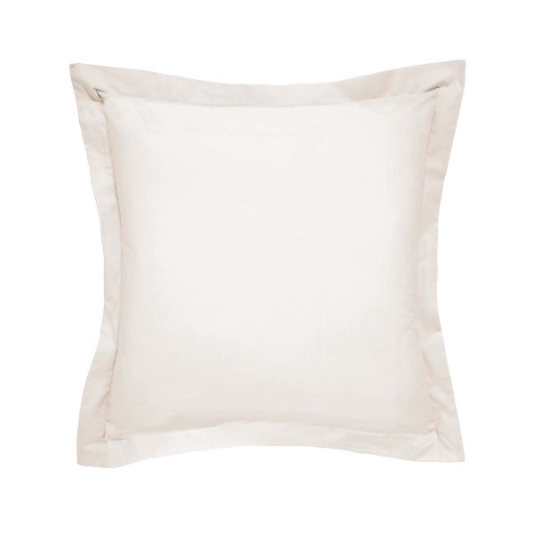 Bedeck of Belfast Fine Linens 600 Thread Count Egyptian Cotton Square Oxford Pillowcase Cashmere | Bed Sava