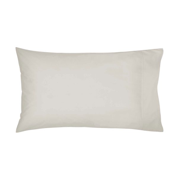 Bedeck of Belfast Fine Linens 300 Thread Count Egyptian Cotton Standard Pillowcase Linen | Bed Sava