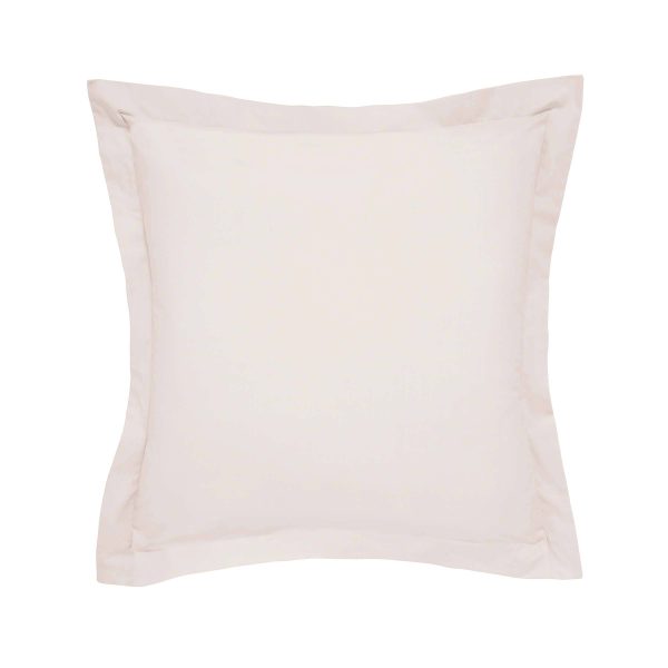 Bedeck of Belfast Fine Linens 300 Thread Count Egyptian Cotton Square Oxford Pillowcase Tuberose | Bed Sava