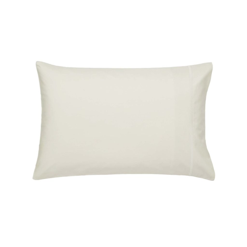 Bedeck of Belfast Fine Linens Andaz Standard Pillowcase, Linen