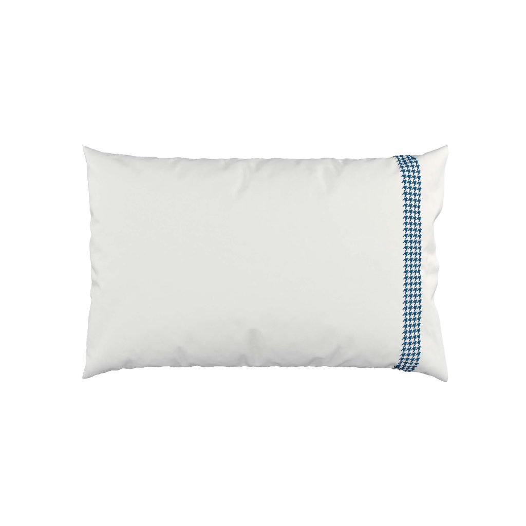 Bedeck of Belfast Freya Pair of Standard Pillowcases, Midnight Blue