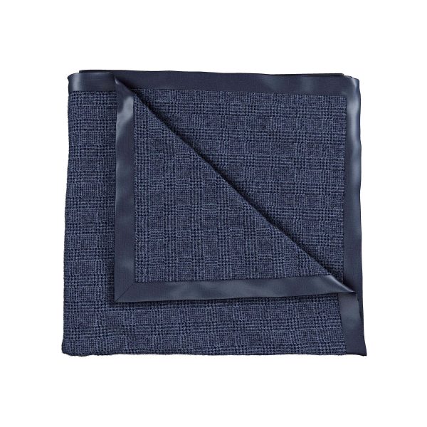 Bedeck of Belfast Freya Throw Midnight Blue | Bed Sava