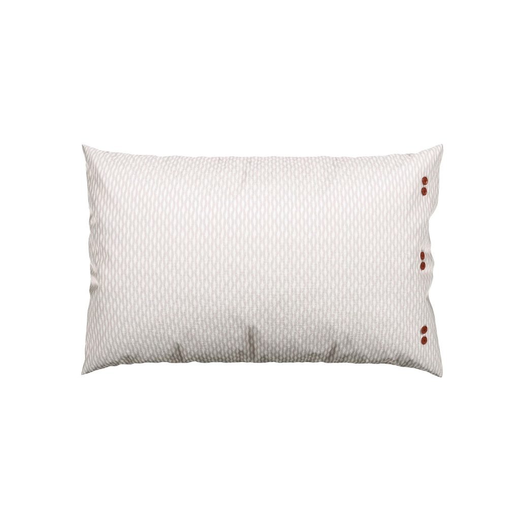 Bedeck of Belfast Kassi Pair of Standard Pillowcases, Dusky Pink