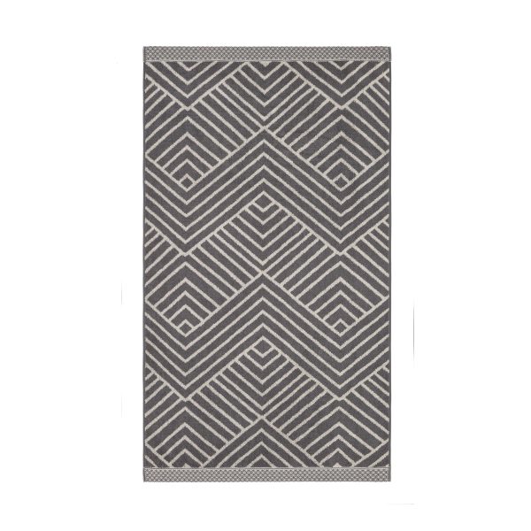 Bedeck of Belfast Kayah Bath Towel Charcoal | Bed Sava