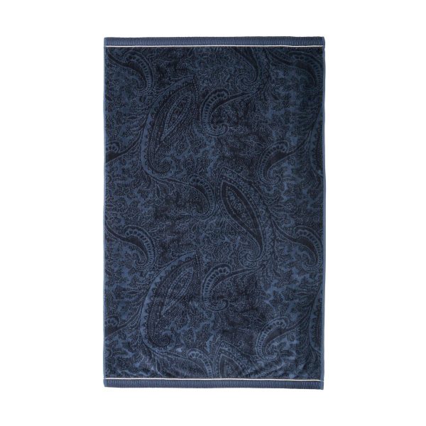 Bedeck of Belfast Freya Bath Sheet Navy | Bed Sava