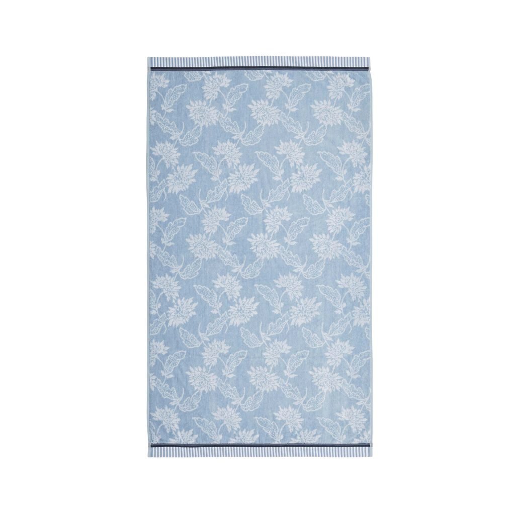 Bedeck of Belfast Miya Bath Sheet, Blue