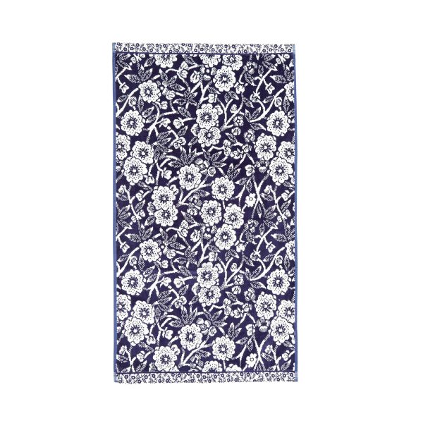 Burleigh x Bedeck of Belfast Calico Hand Towel Blue | Bed Sava