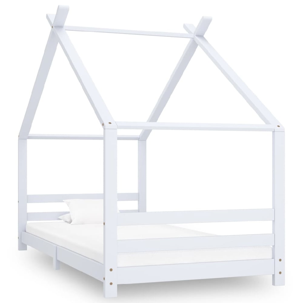Boerne 90x200cm Wooden Children Daybed In White