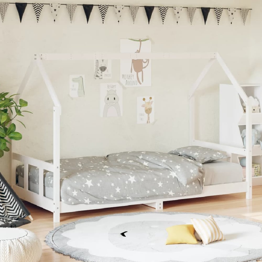 Bohemia 90x200cm Wooden Children Daybed In White