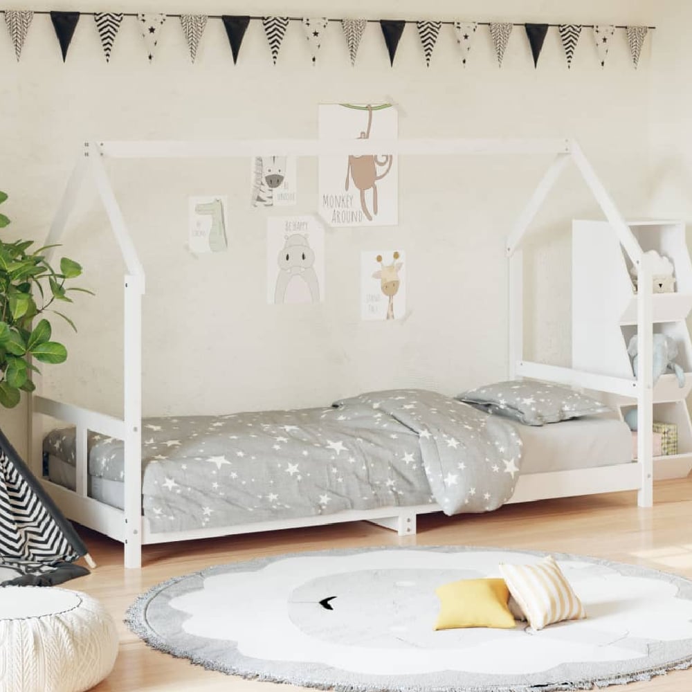 Bohemia 80x200cm Wooden Children Daybed In White
