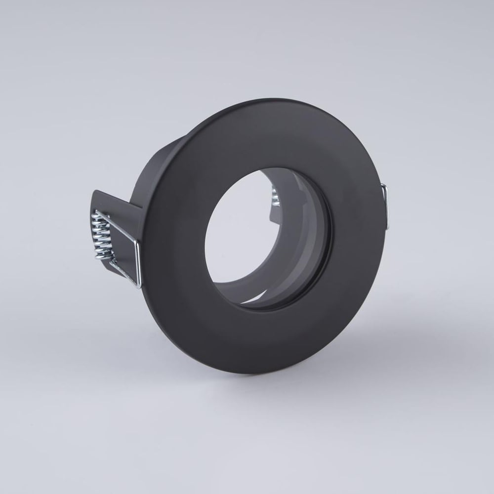 Burford LED Bathroom Down Light In Black