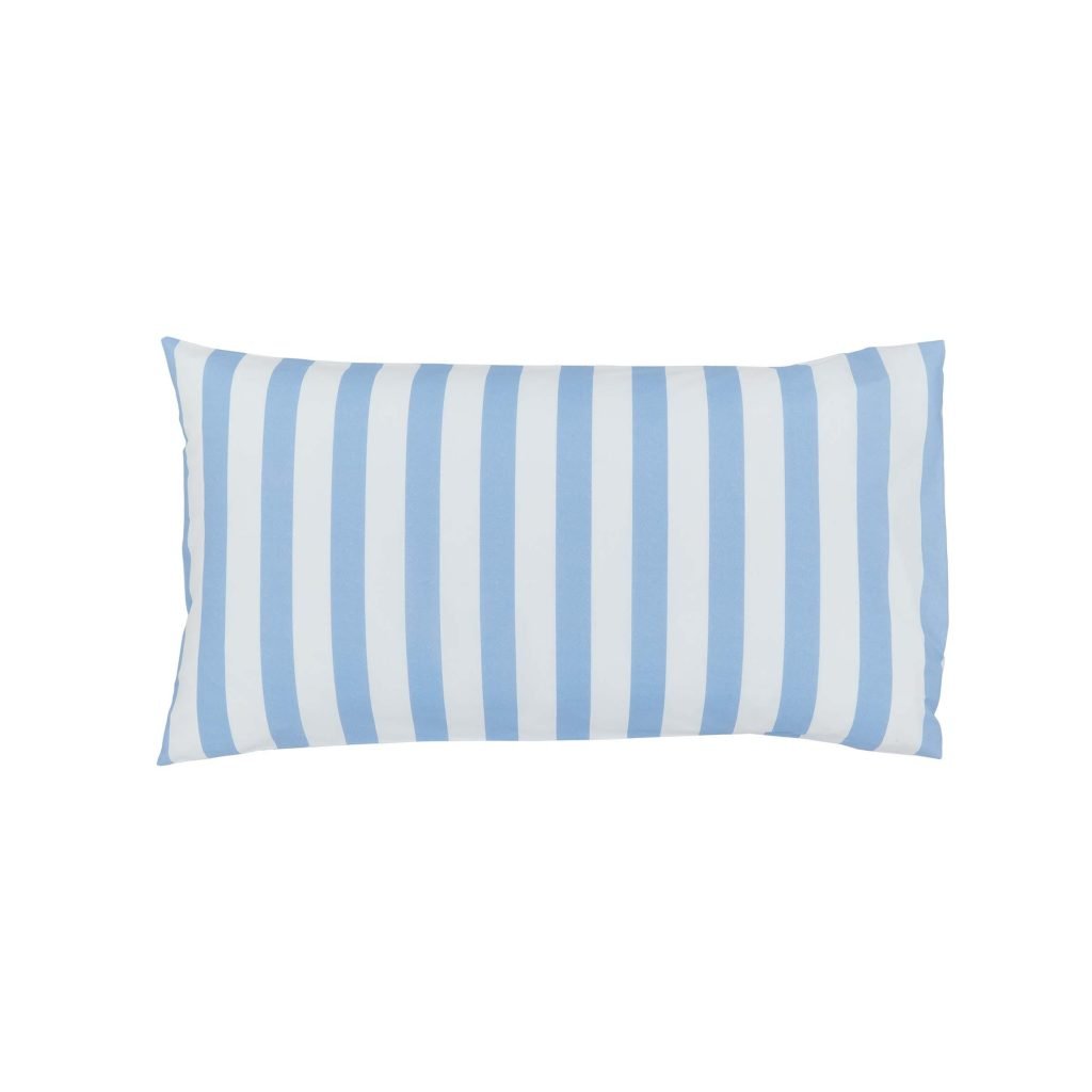 Burleigh x Bedeck of Belfast Arden Pair of Standard Pillowcases, Light Blue