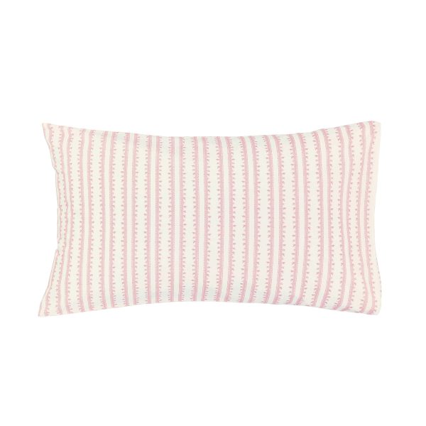 Burleigh x Bedeck of Belfast Asiatic Pheasants Pair of Standard Pillowcases Pink | Bed Sava