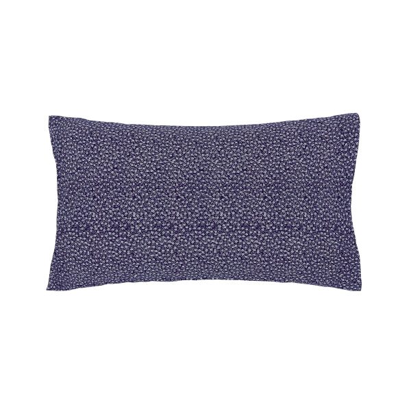 Burleigh x Bedeck of Belfast Calico Pair of Standard Pillowcases Blue | Bed Sava