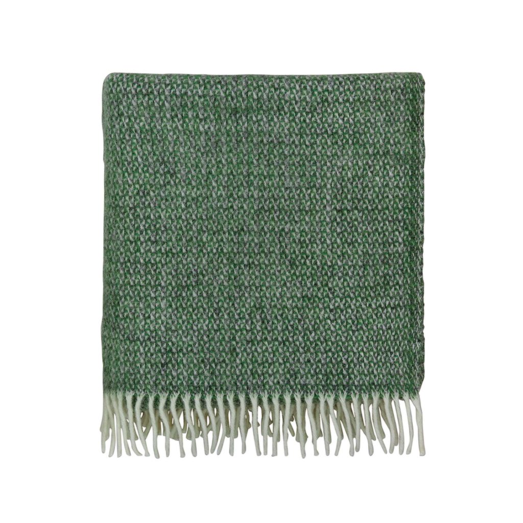 Burleigh x Bedeck of Belfast Burleigh Throw, Green