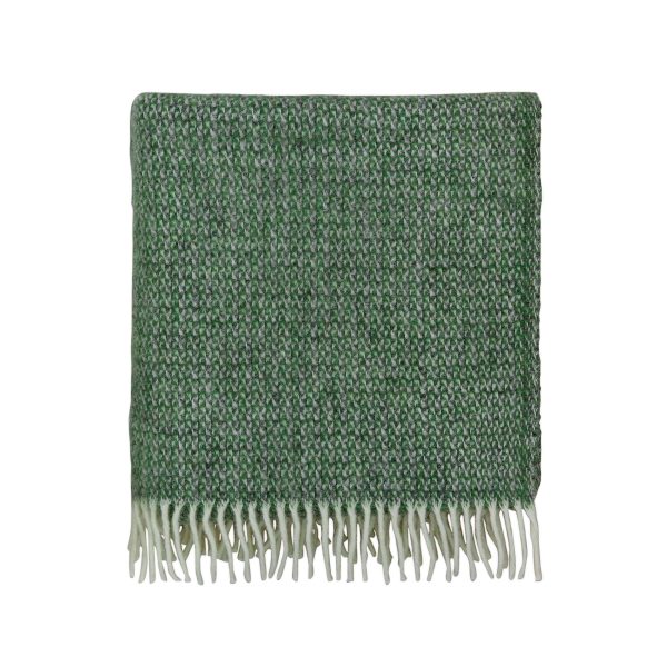 Burleigh x Bedeck of Belfast Burleigh Throw Green | Bed Sava