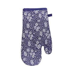 Burleigh x Bedeck of Belfast Calico Single Oven Glove Blue | Bed Sava