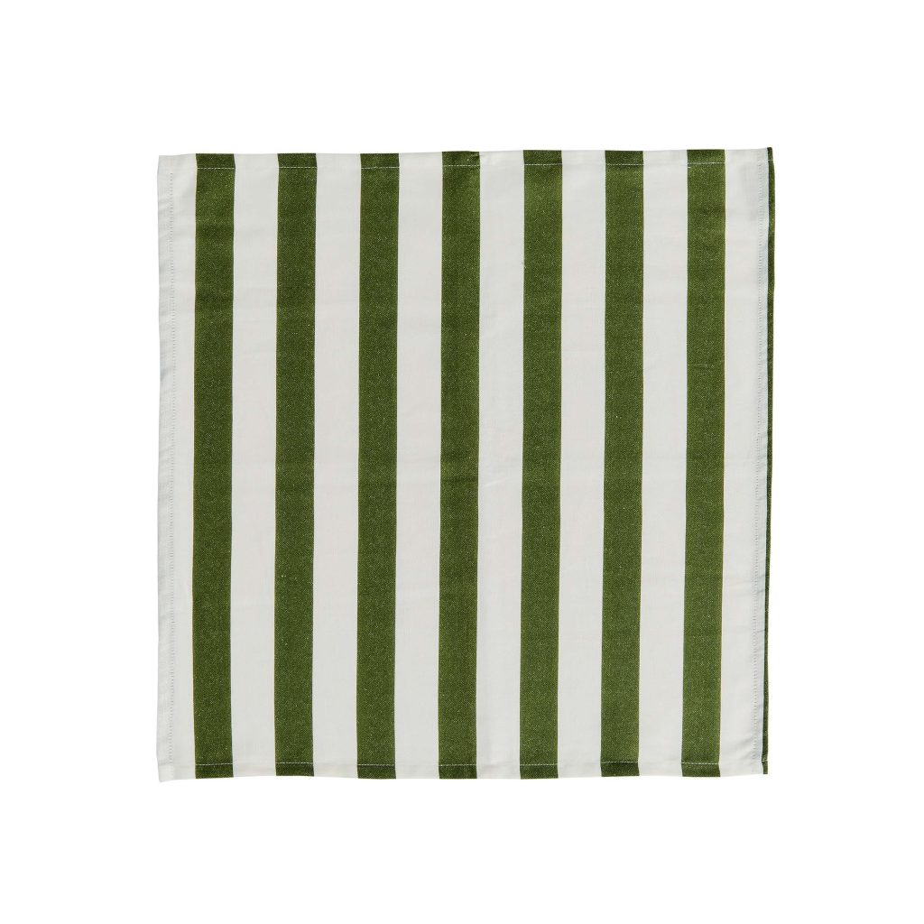 Burleigh x Bedeck of Belfast Hibiscus Napkins, Green