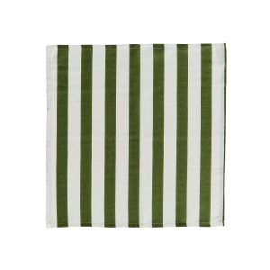 Burleigh x Bedeck of Belfast Hibiscus Napkins Green | Bed Sava