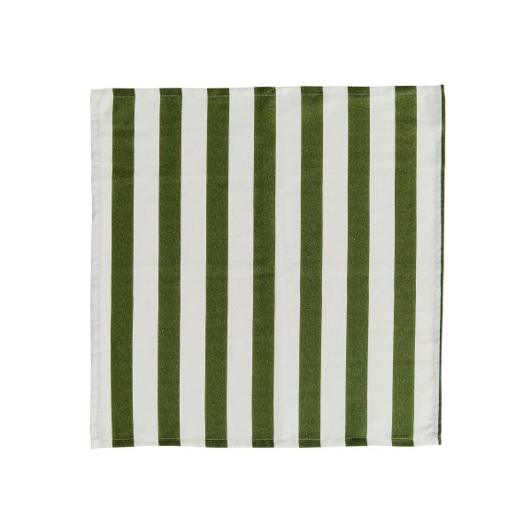 Burleigh x Bedeck of Belfast Hibiscus Napkins Green | Bed Sava