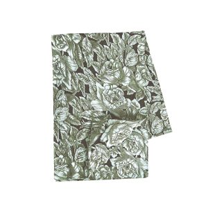 Burleigh x Bedeck of Belfast Hibiscus Table Runner Green | Bed Sava