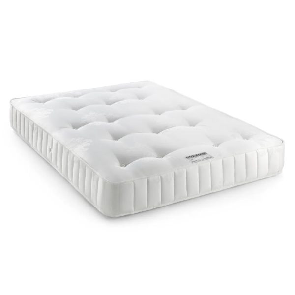 Cahya Elite Pocket Fabric Double Mattress In White | Bed Sava