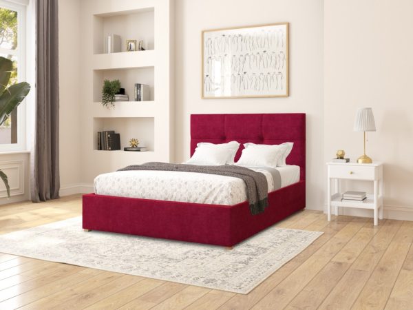 Caine Fabric Ottoman Bed | Bed Sava