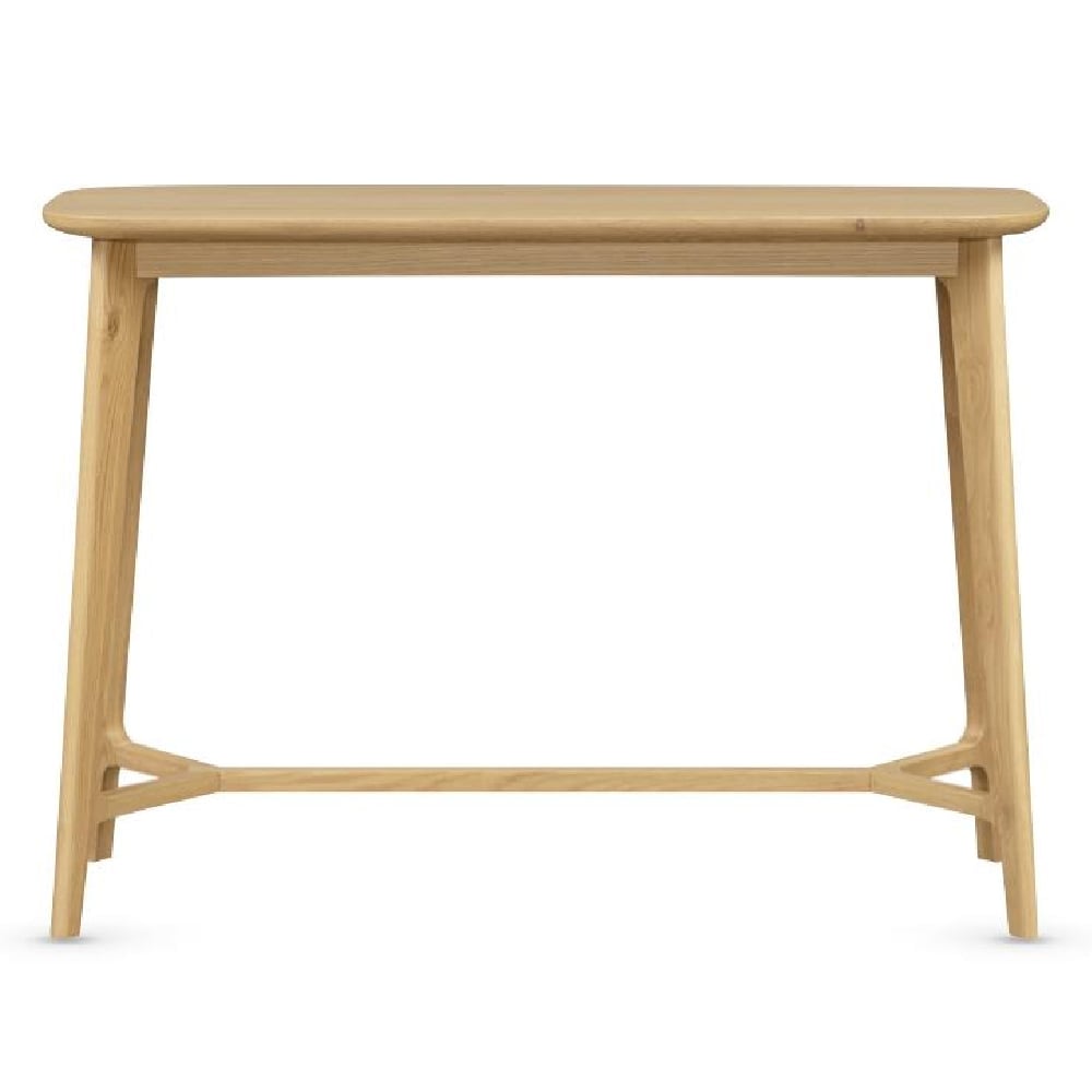 Cairo Wooden Rectangular Console Table In Oak