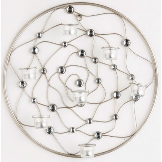 Circular Wire Gem Wall Art | Bed Sava