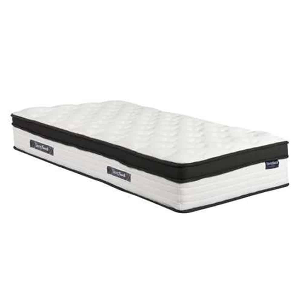 Cardiff Fabric Single Mattress In White