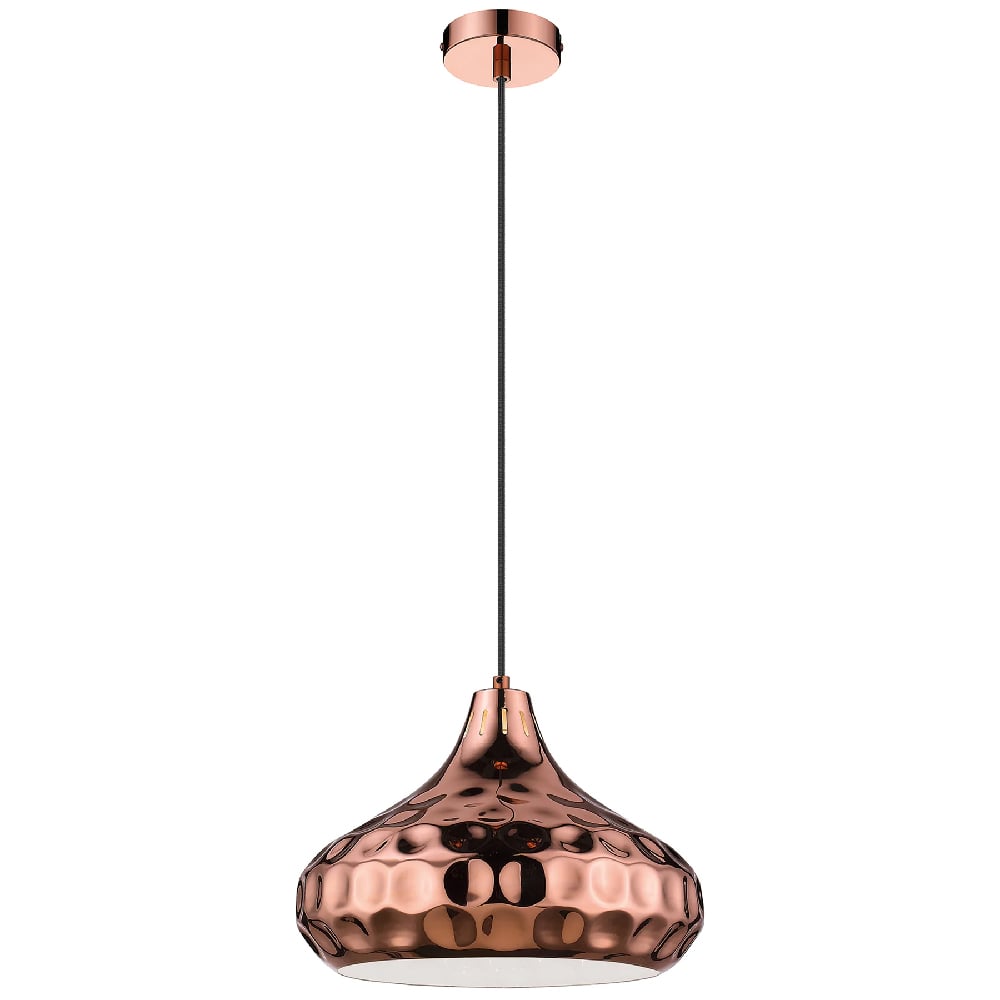 Chislehurt Metal Pendant Light Large In Copper