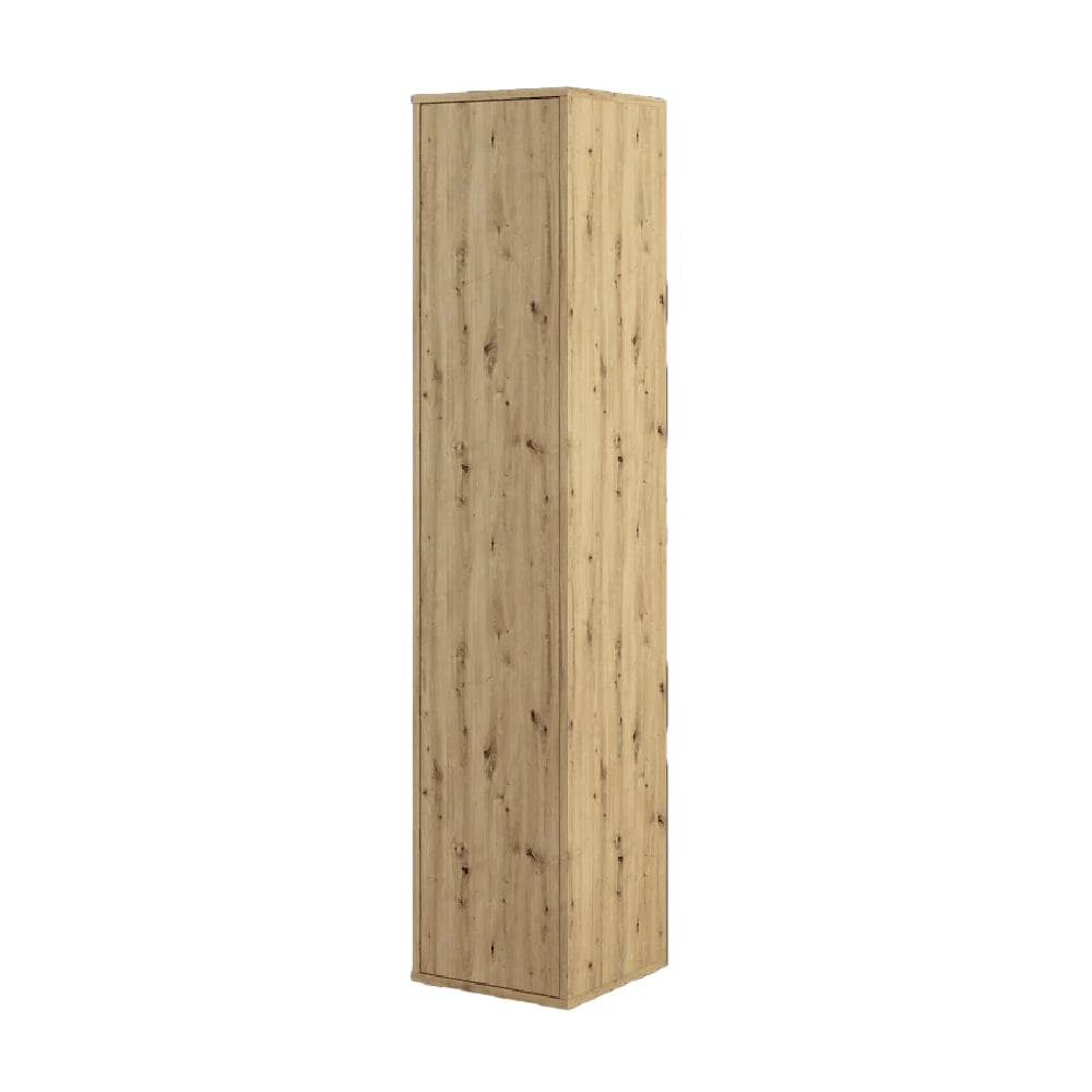 Clarion Wooden Storage Cabinet With 1 Door In Artisan Oak
