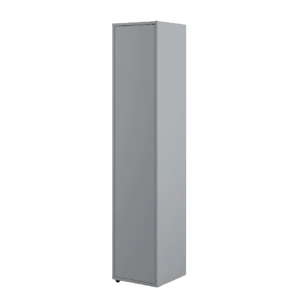 Clarion Wooden Storage Cabinet With 1 Door In Grey
