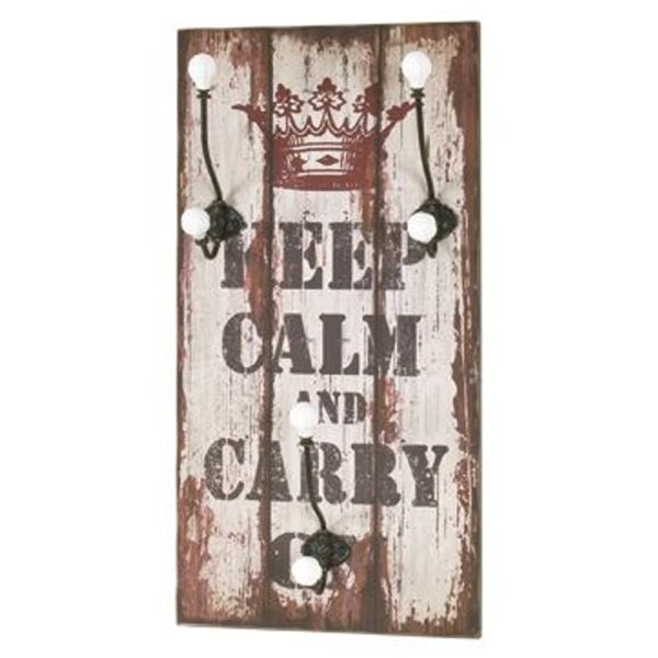 Coachella Wooden Coat Rack In Motif And Black | Bed Sava