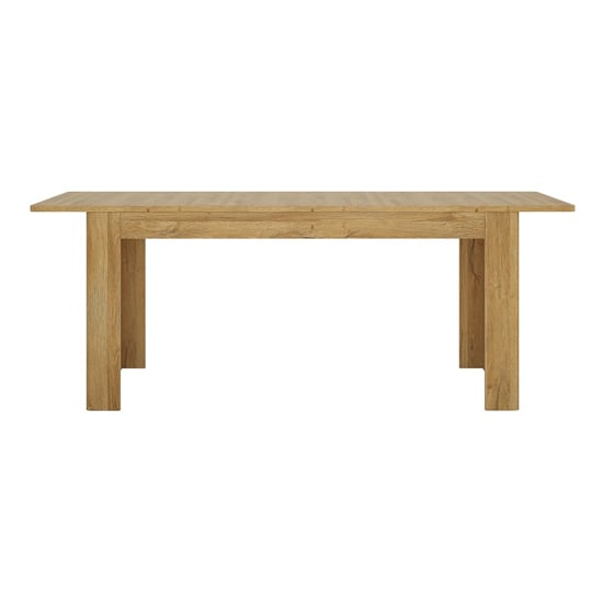 Corco Wooden Extending Dining Table In Grandson Oak